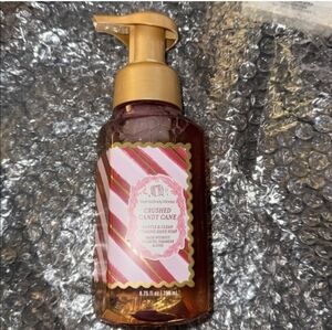 Bath & Body Works Crushed Candy Cane Hand Soap - Pink and Gold